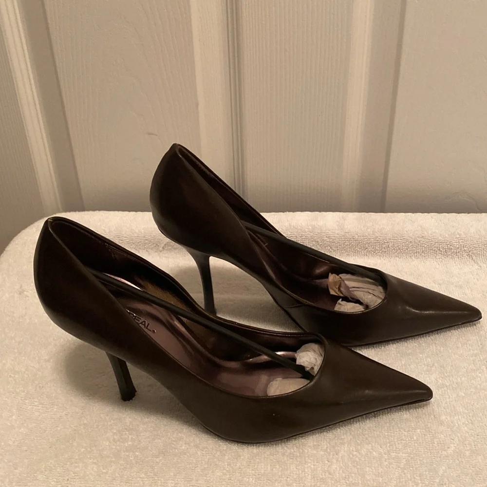 Brand New X-APPEAL Brown Stiletto Heels…size 9 - Picture 2 of 8
